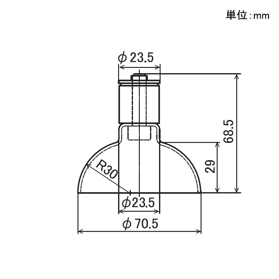 積み重ね金具丸 70 EF-1205（ﾂﾐｶｻﾈｶﾅｸﾞﾏﾙ 70）｜製品案内｜ものづくり